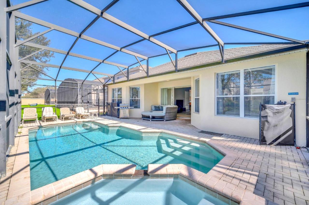 Near Disney! Spacious 5Br Resort Home With Private Pool, Hot Tub And Theater! 올랜도 외부 사진